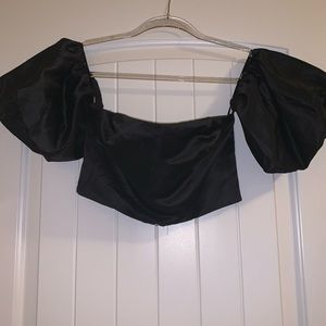 Forever 21 Off the shoulder crop top